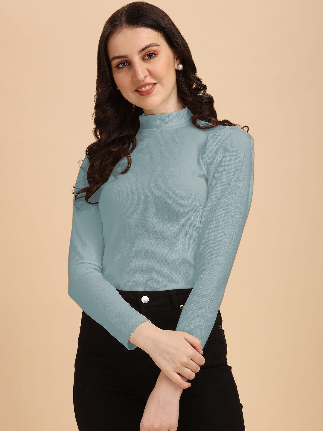 wedani grey high neck top