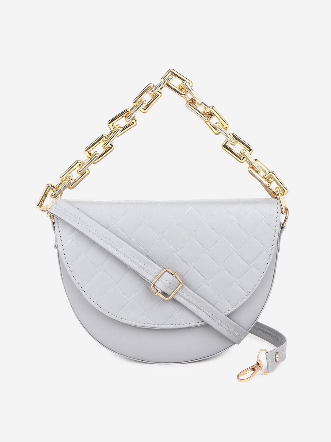 stropcarry grey structured sling bag