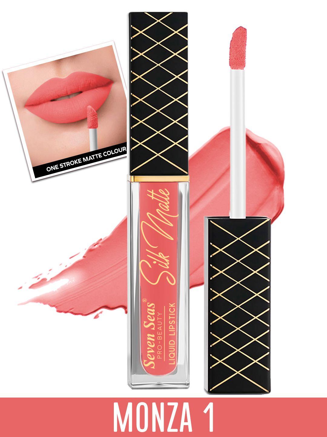 seven seas silk matte liquid lipstick 8g - monza