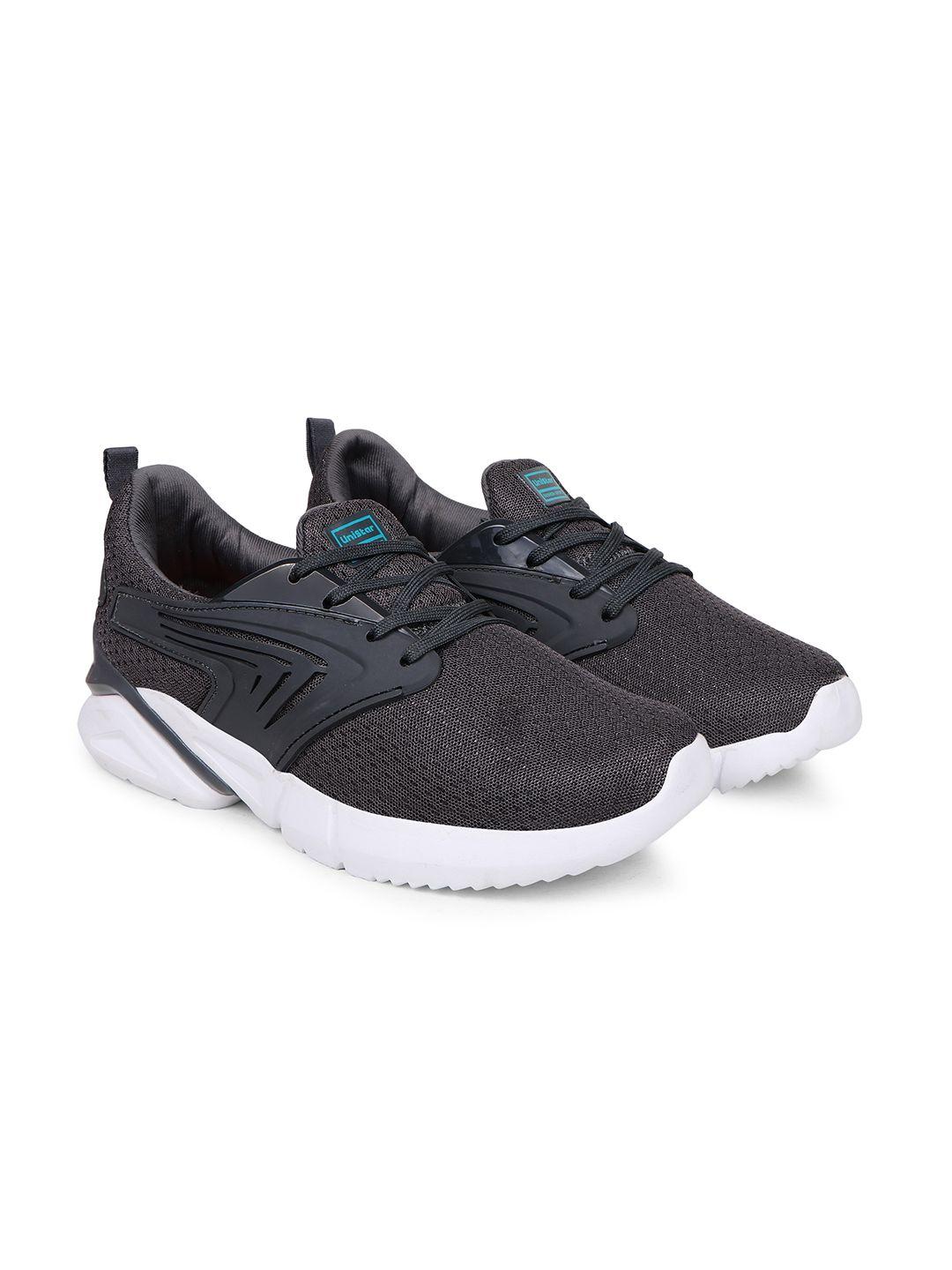 unistar men grey running shoes