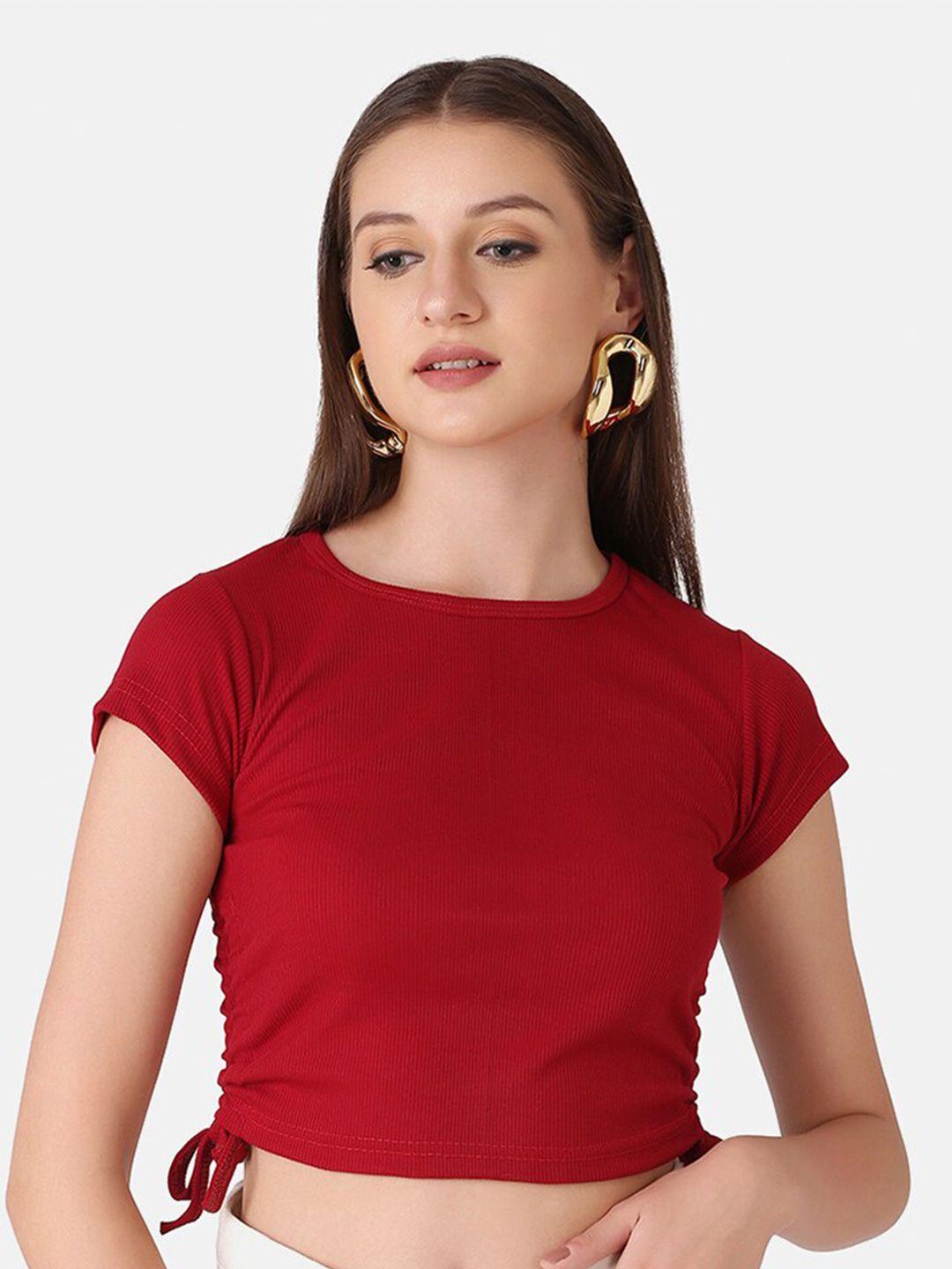 buy new trend maroon top