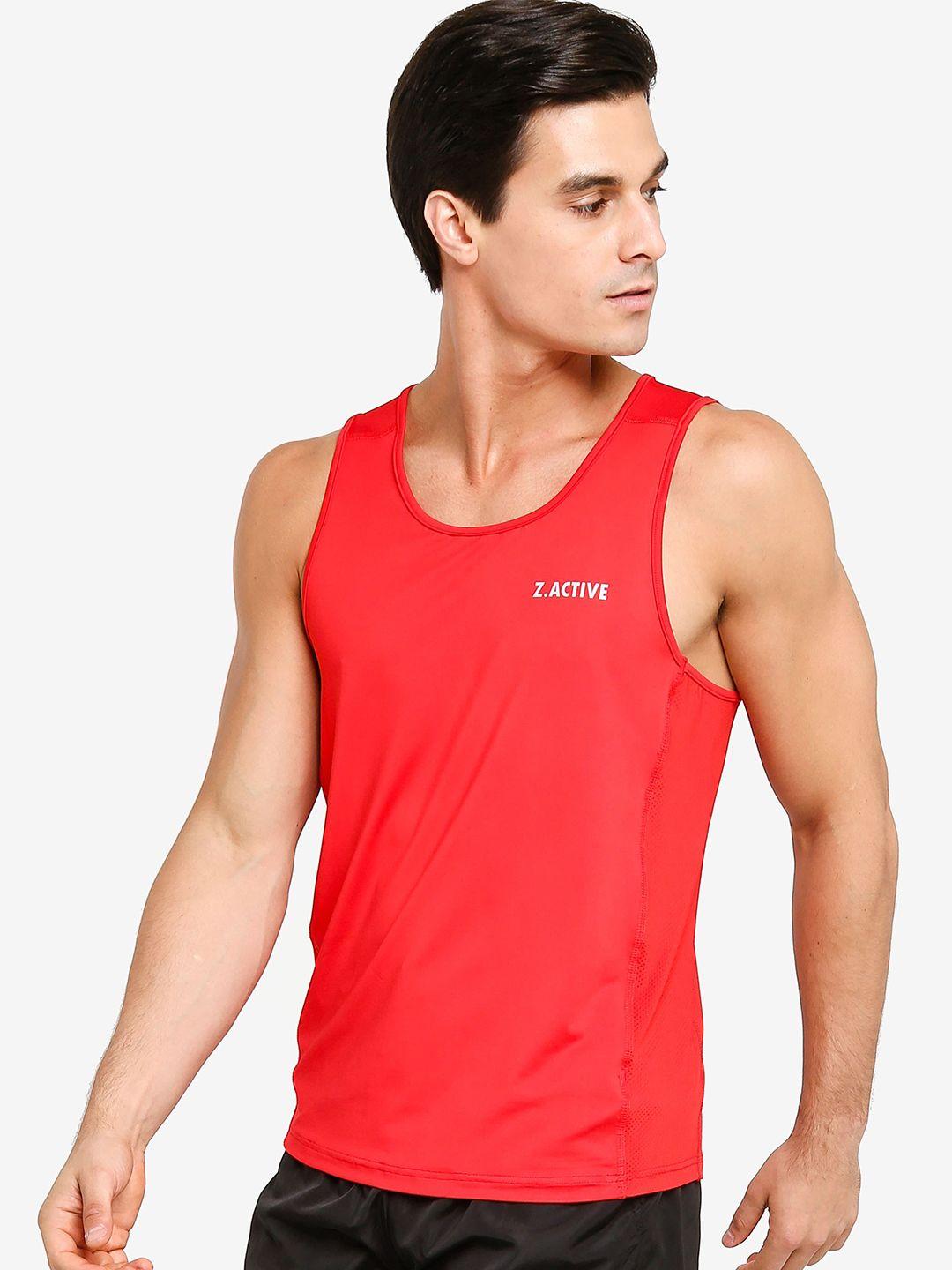 zalora active men red outdoor t-shirt