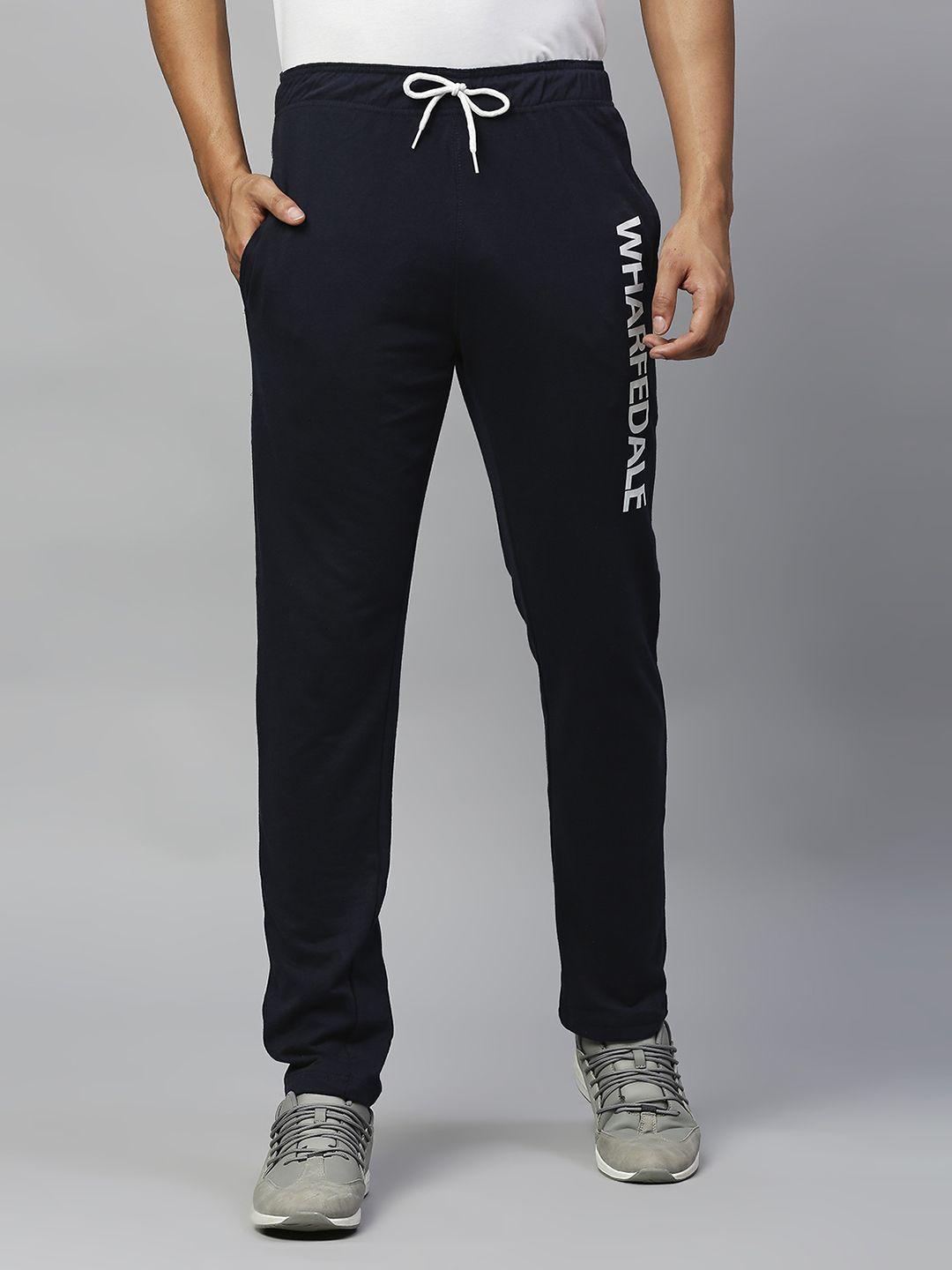 hubberholme navy slim fit track pants