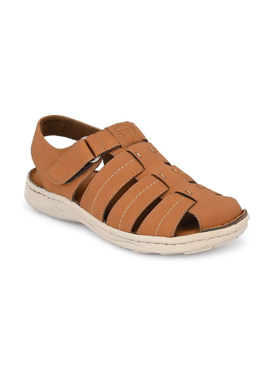 softio men beige comfort sandals