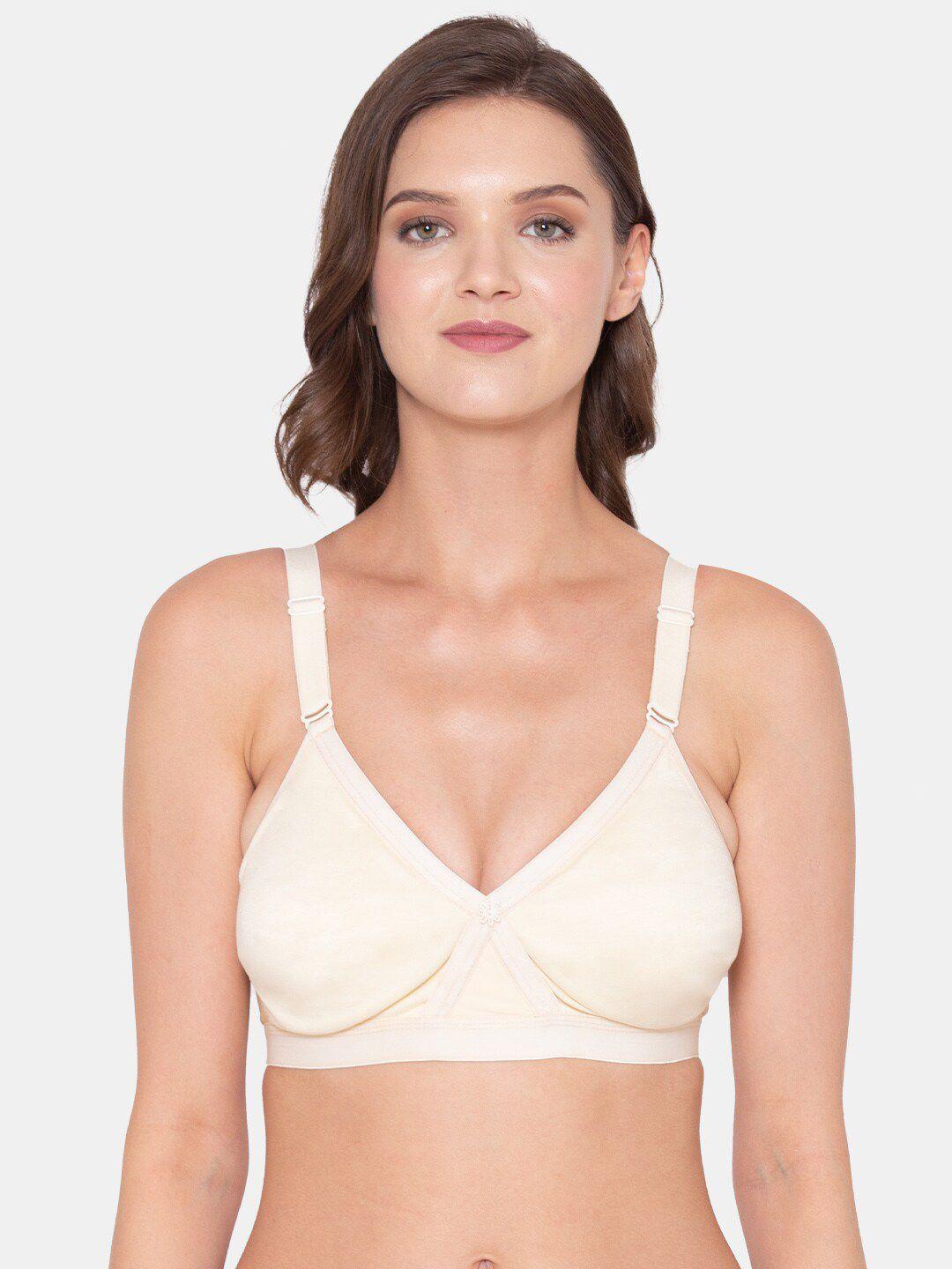 souminie beige minimizer bra