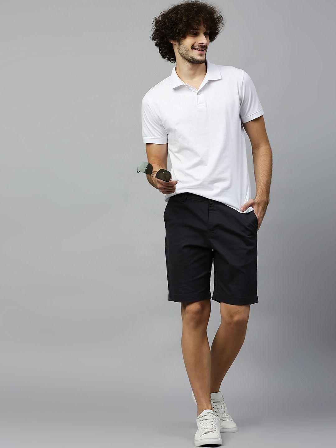 hubberholme men solid regular shorts