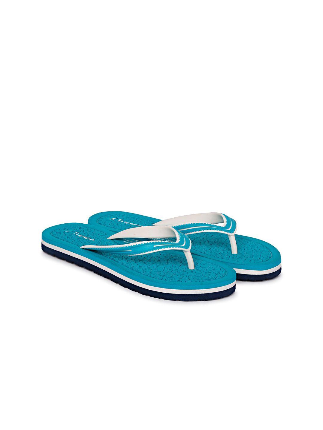 tucson women sea green textured flip flops