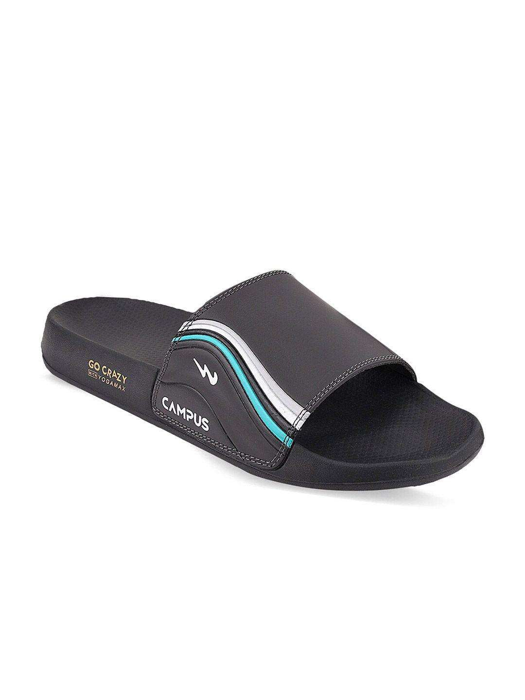 campus men grey sliders