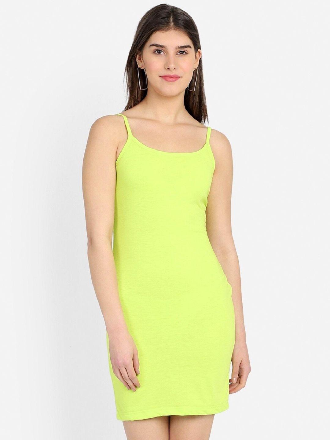 marzeni green sheath mini dress