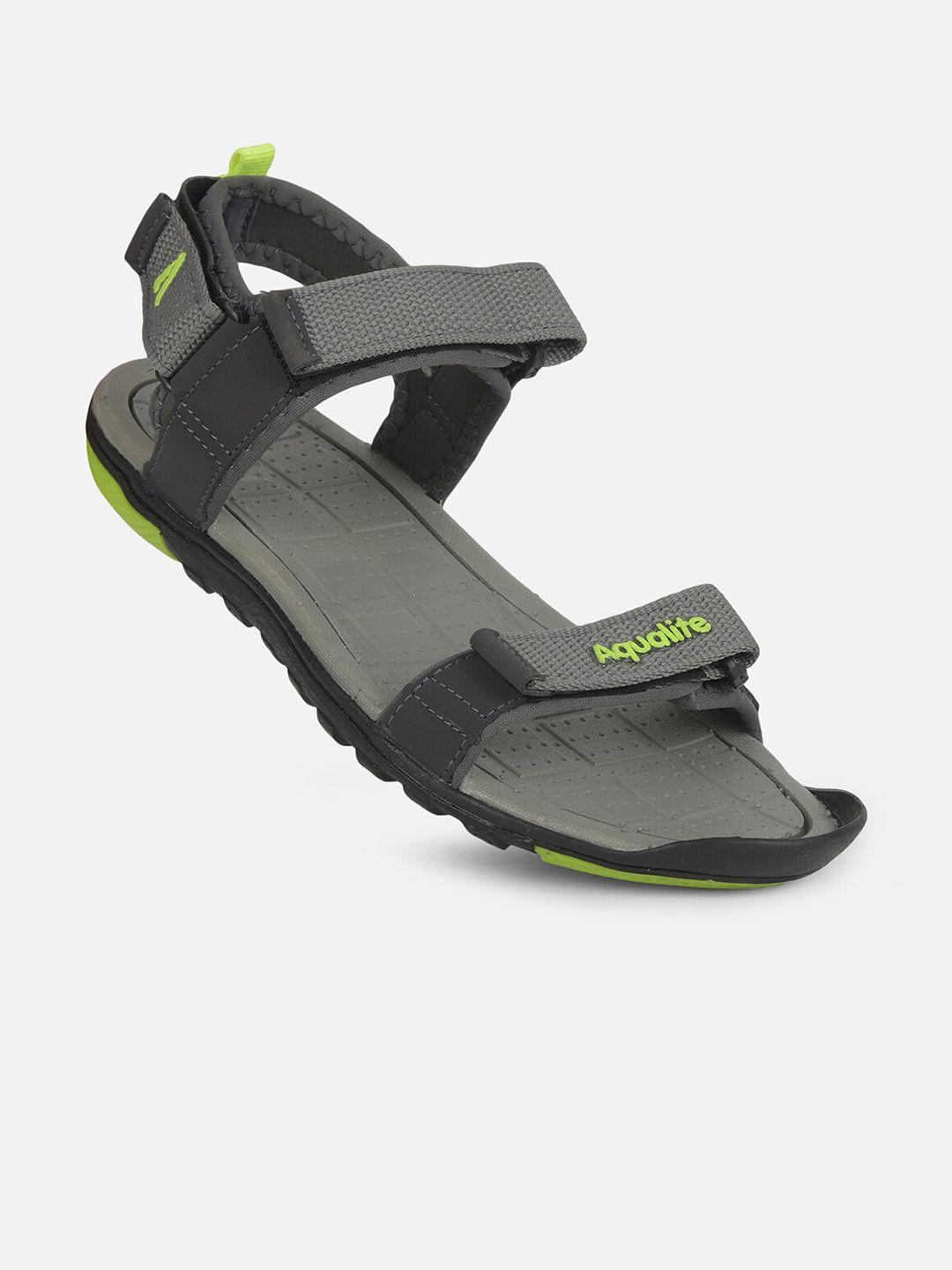 aqualite men grey comfort sandals