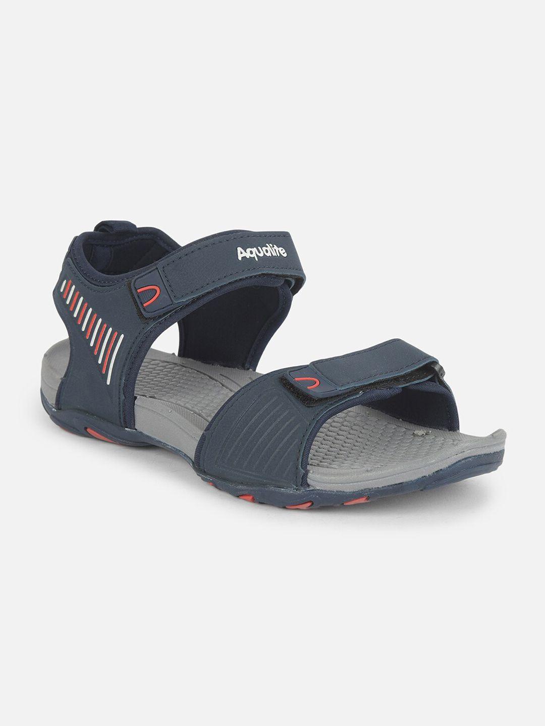 aqualite men blue sports sandals