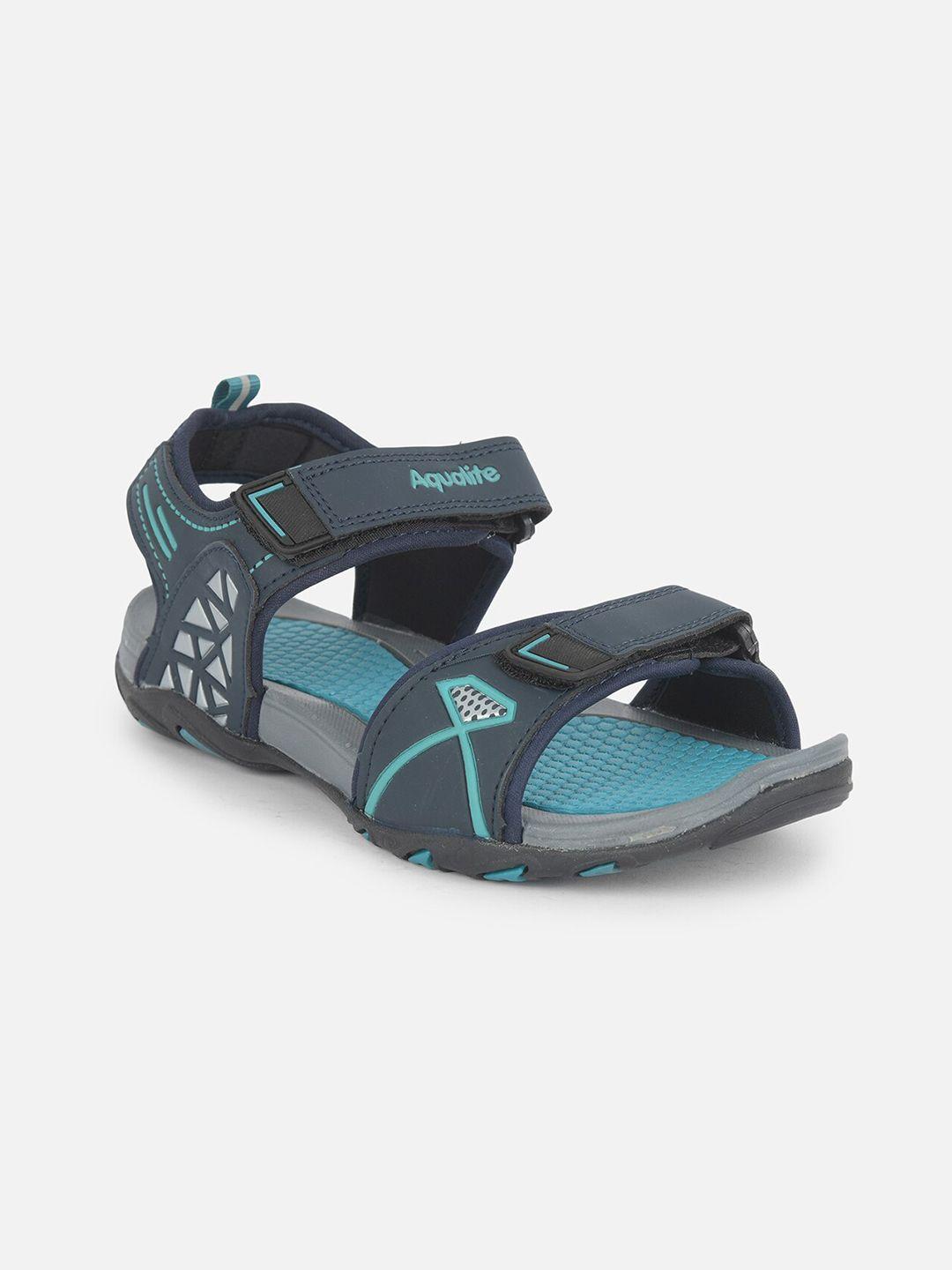 aqualite men blue comfort sandals