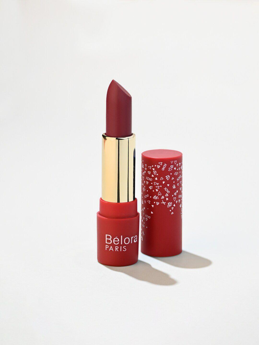 belora world matte popsicles sustainable lipstick 4.2 g - iranian tea