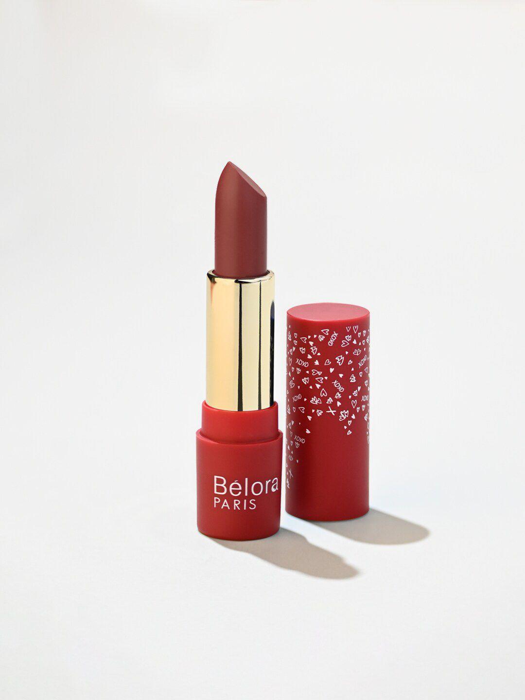 belora world matte popsicles sustainable lipstick 4.2 g - earthy sudan