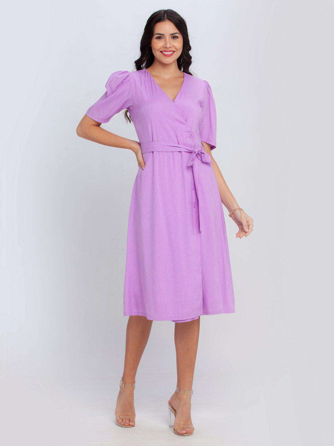 zink london purple dress