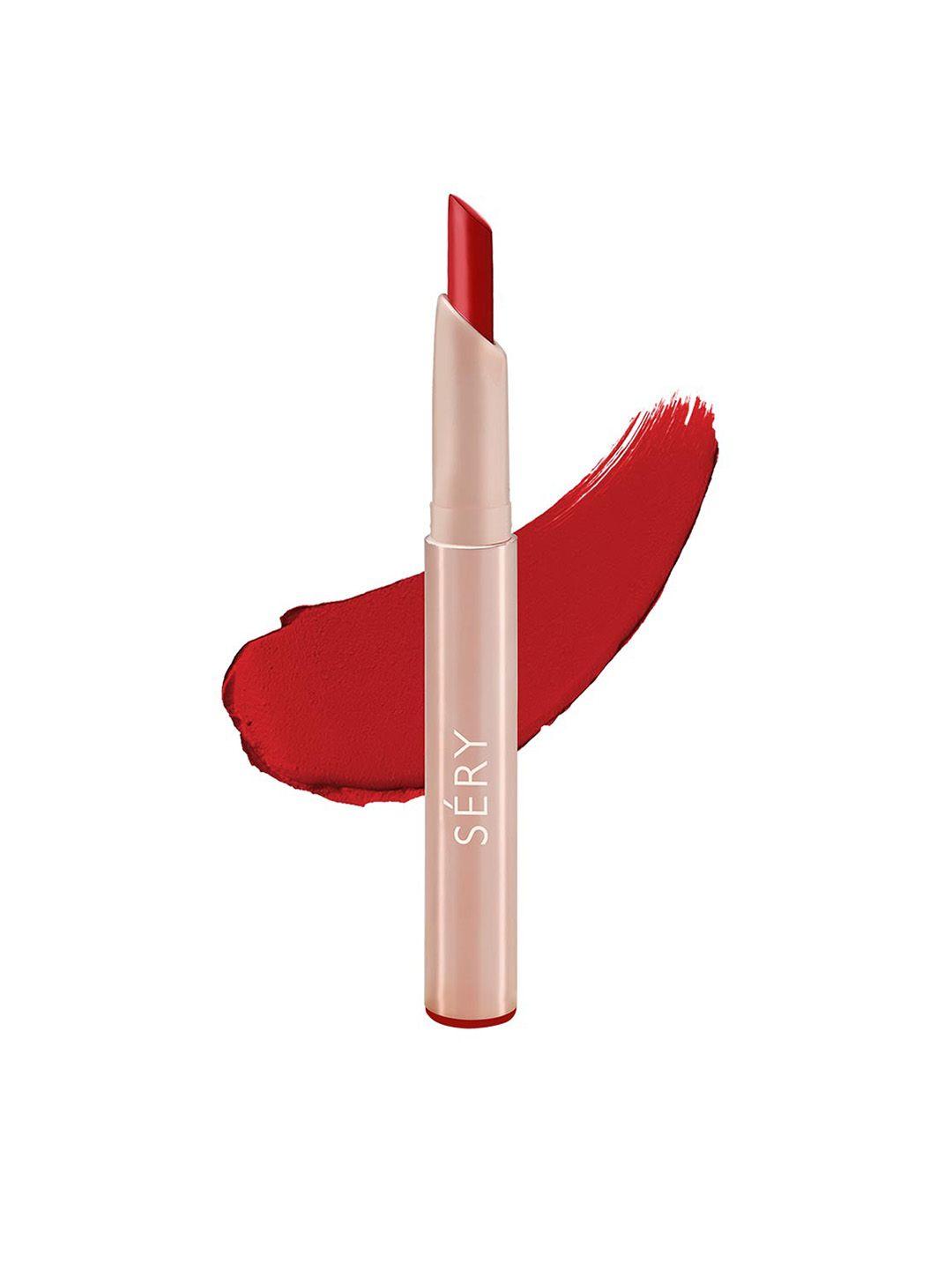 sery stay on highly pigmented smudge-proof matte lipstick with jojoba oil 2g-crimson spell