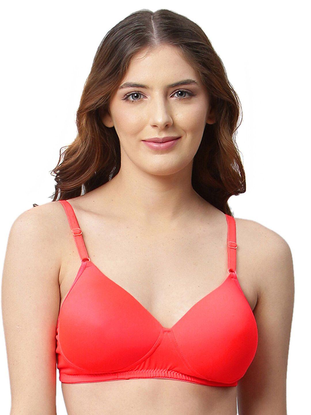 cukoo orange bra lightly padded