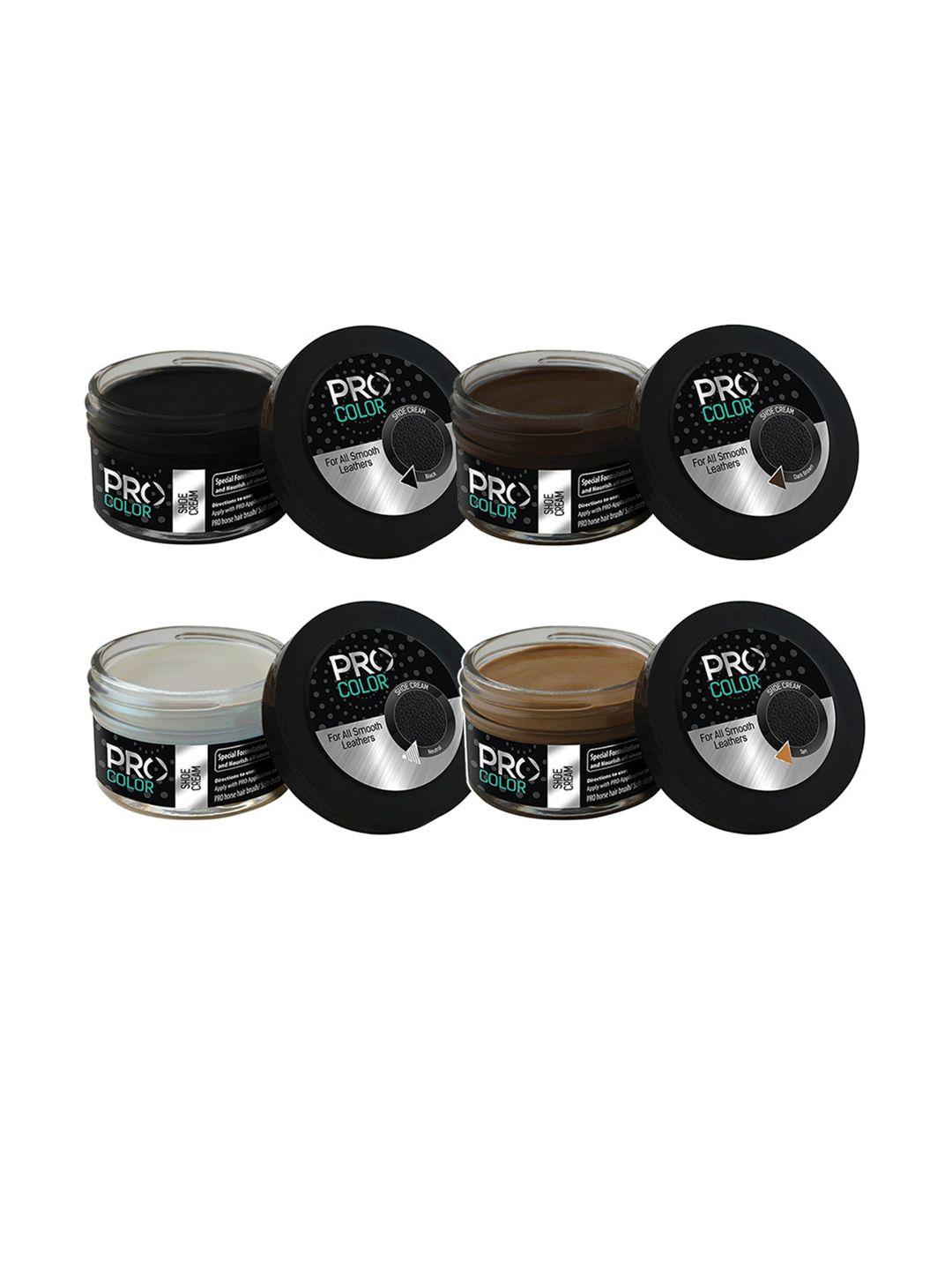 pro set of 4 shoe cream