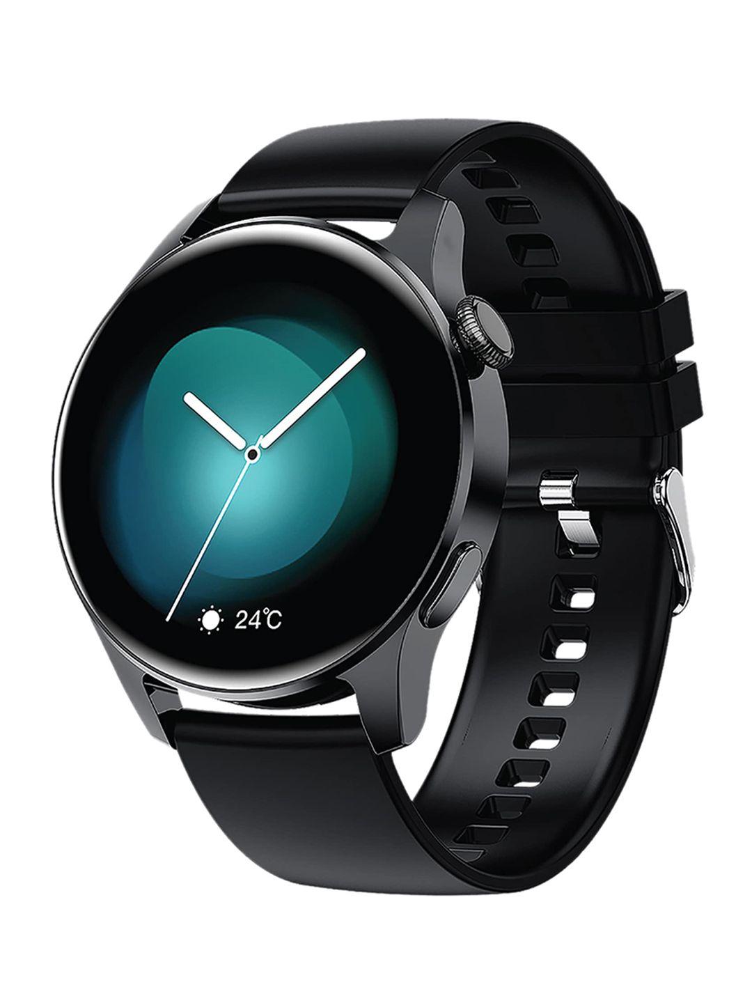 hammer black pulse 4.0 bluetooth calling smart watch