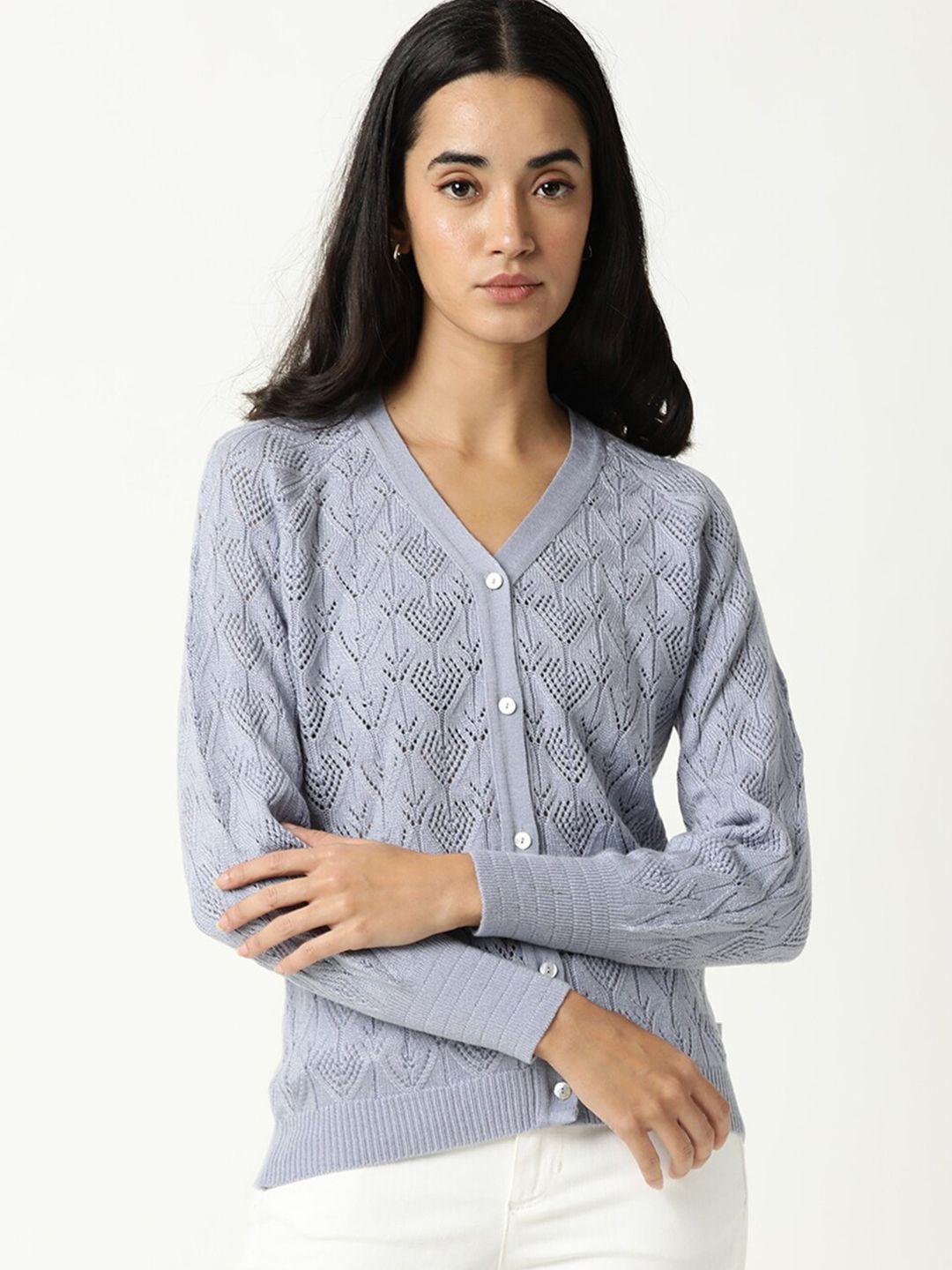 rareism women purple cardigan