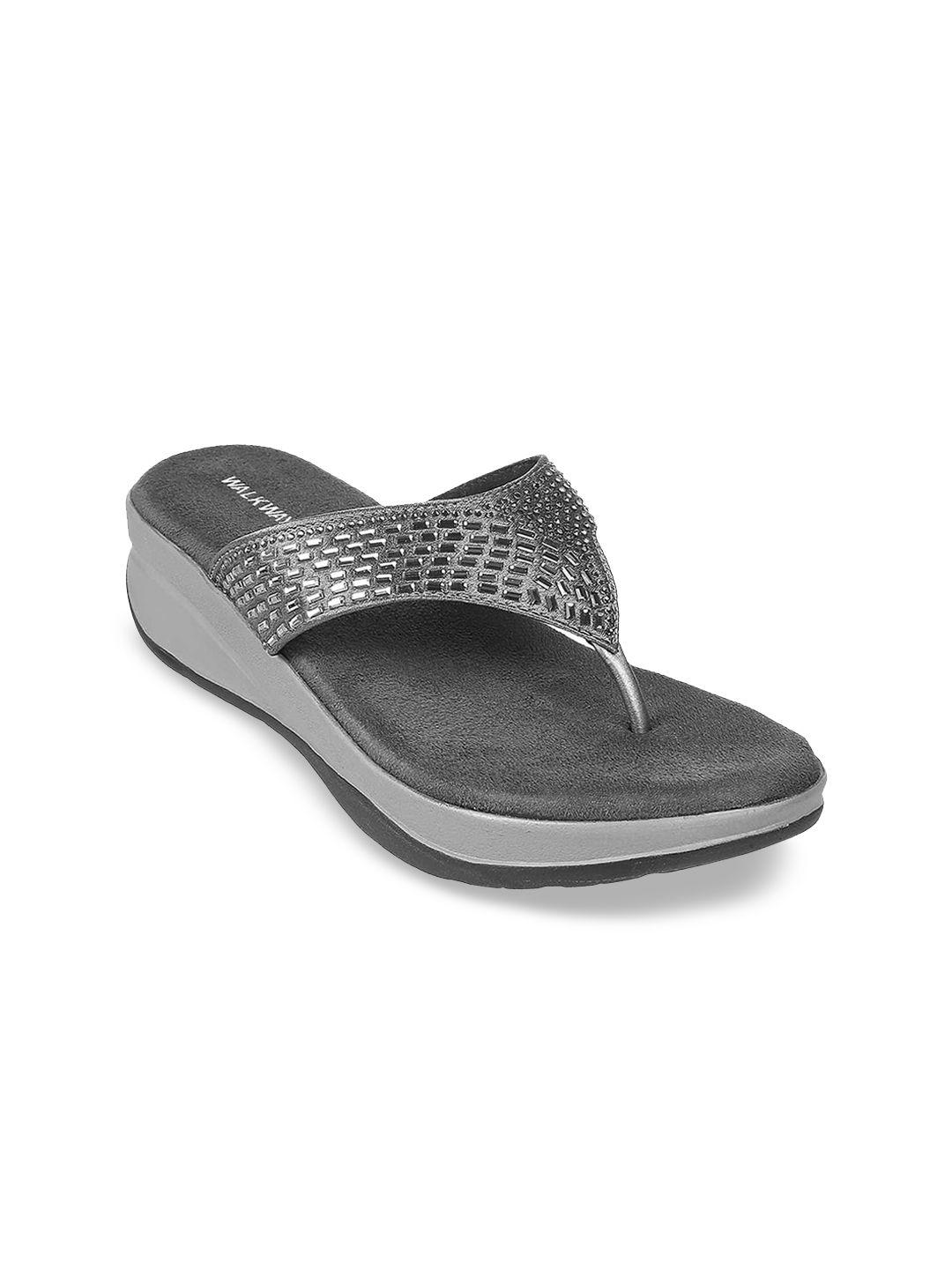 walkway by metro women grey fashion flats