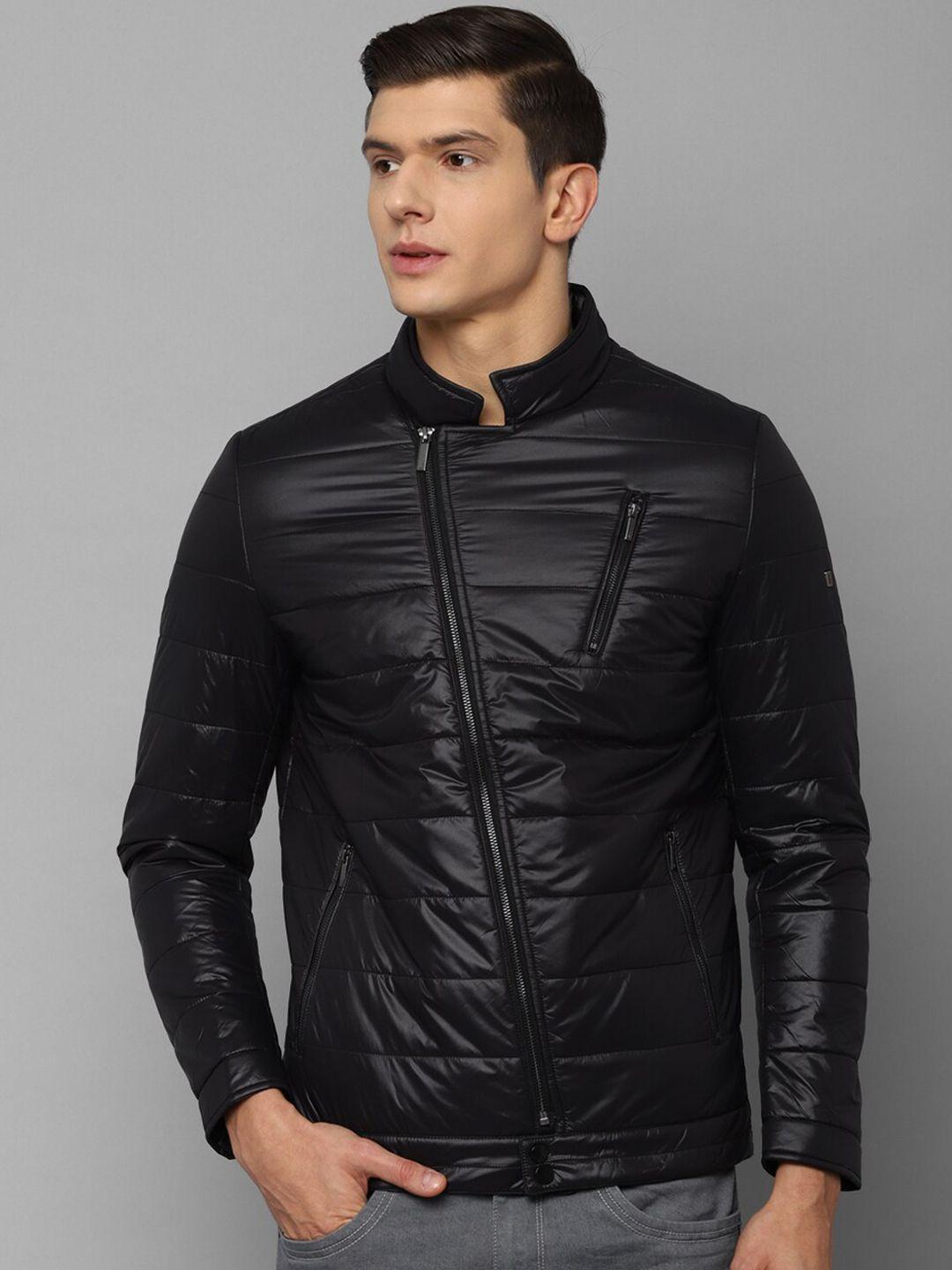 louis philippe sport men black zipper quilted jacket