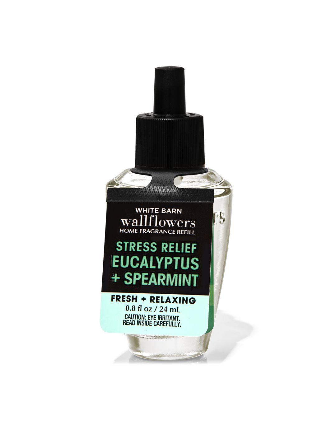 bath & body works stress relief eucalyptus spearmint wallflowers fragrance refill - 24 ml