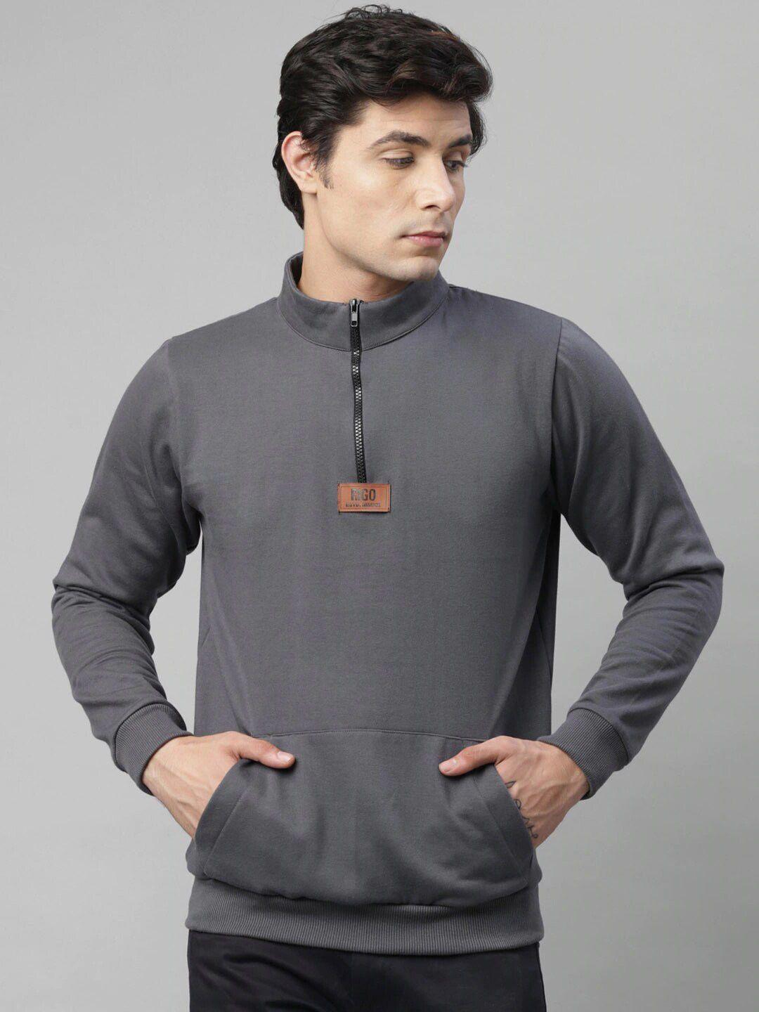 rigo men charcoal sweatshirt