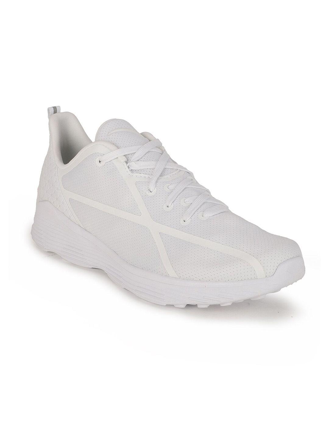 anta men white mesh running non-marking shoes