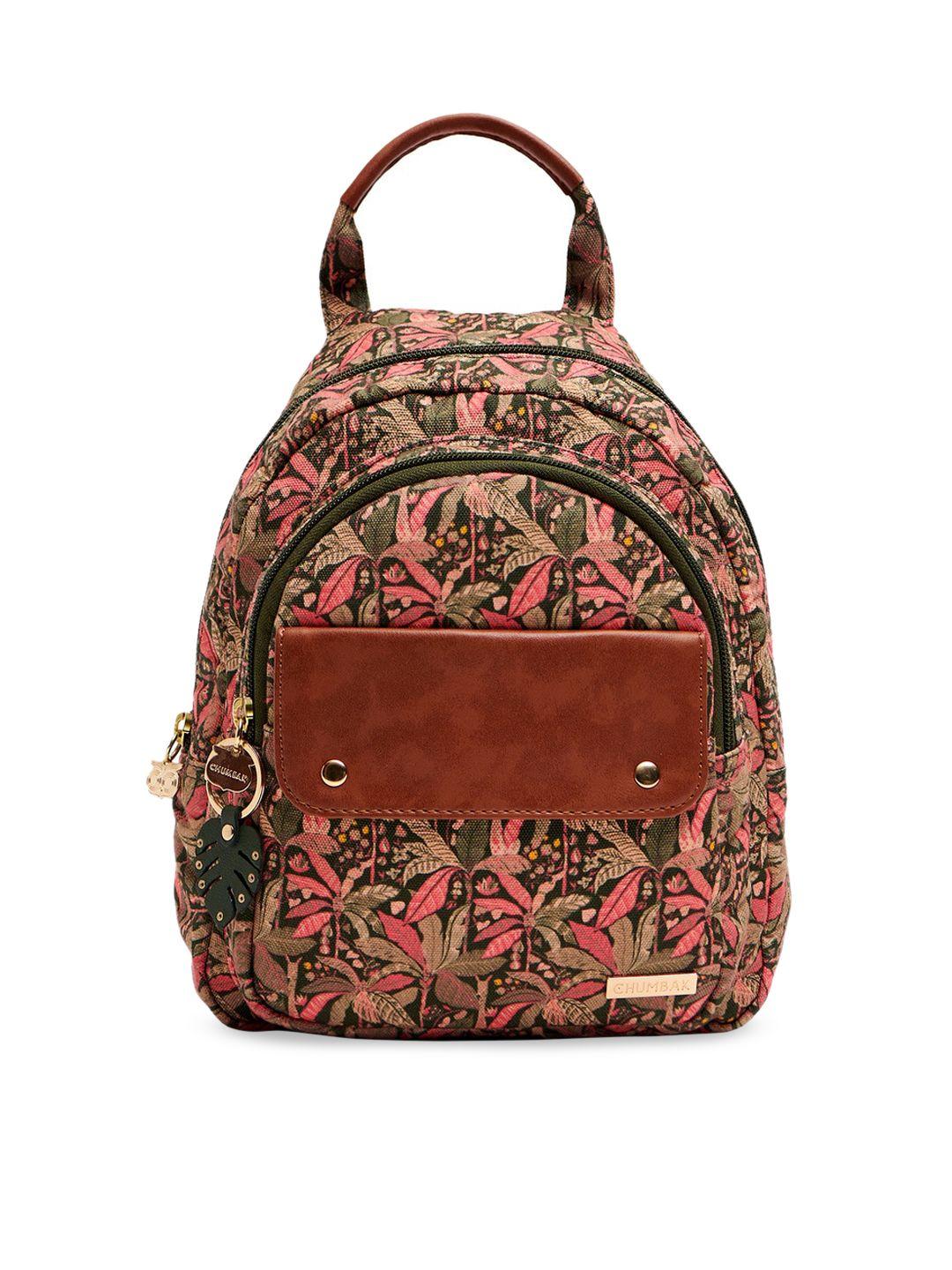 chumbak women olive backpacks