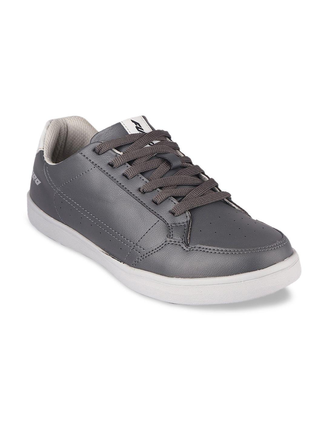 furo by red chief men grey driving lace up shoes