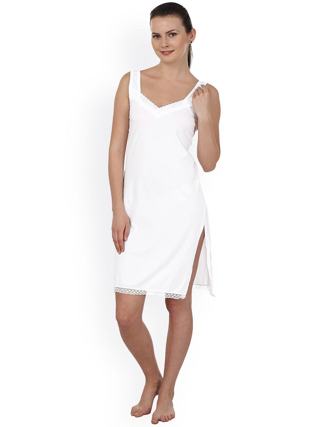 blazon women white cotton camisoles