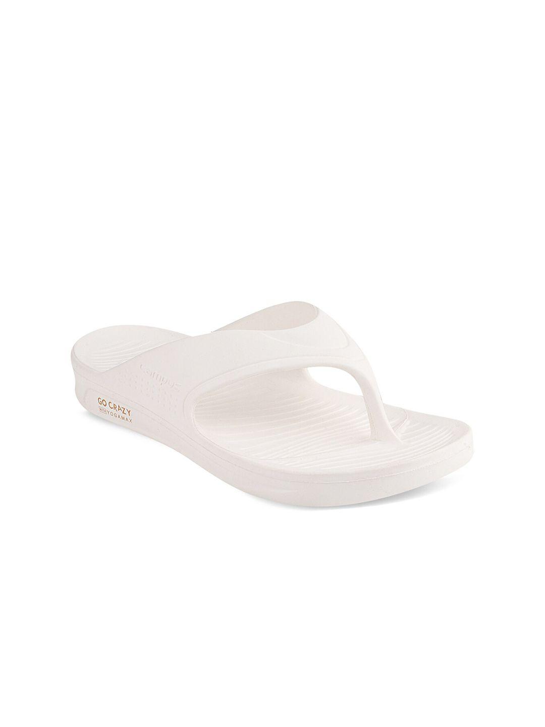 campus men off white thong flip-flops