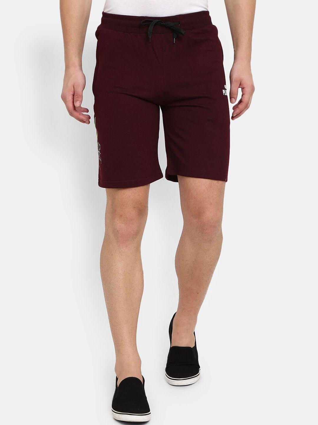 v-mart men maroon shorts