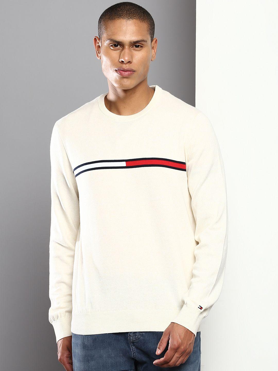 tommy hilfiger men printed pullover