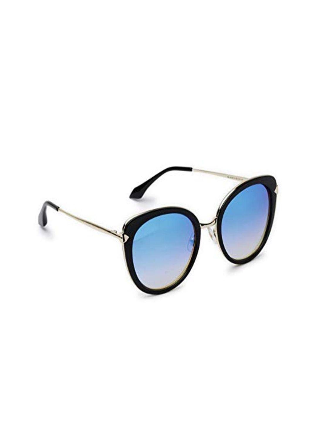 marc louis adults unisex blue lens cat eye sunglasses with uv protected lens