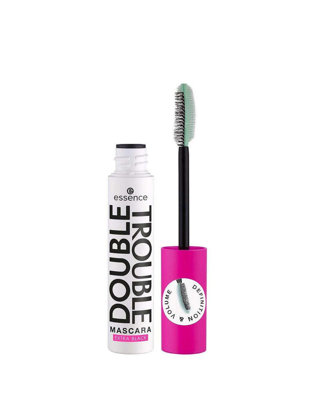 essence vegan double trouble mascara 12 ml - extra black