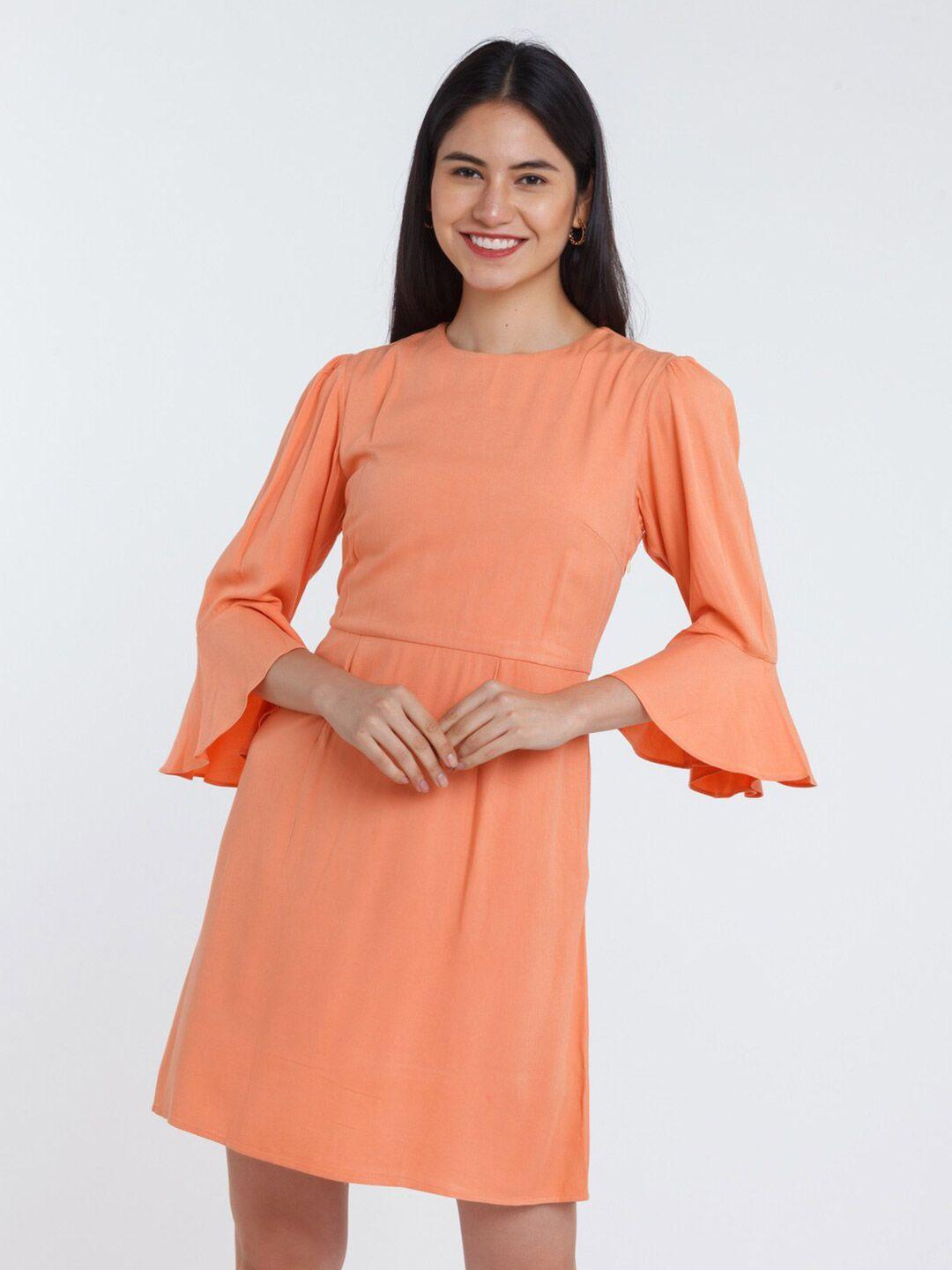 zink london orange dress