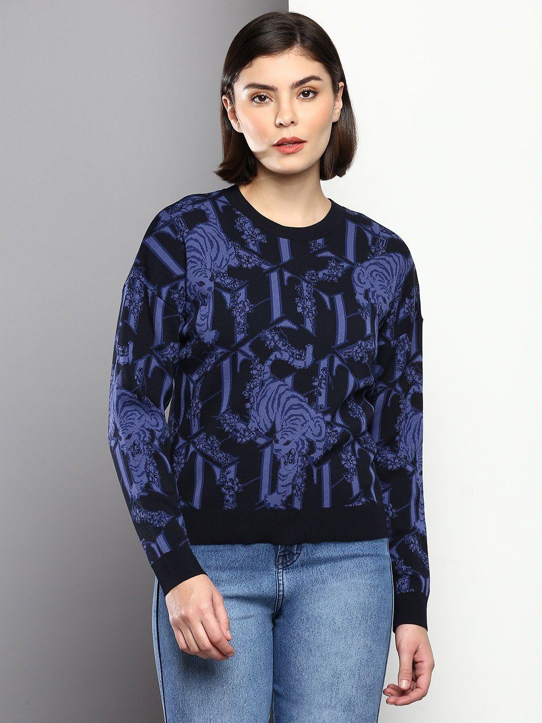 tommy hilfiger women printed pullover