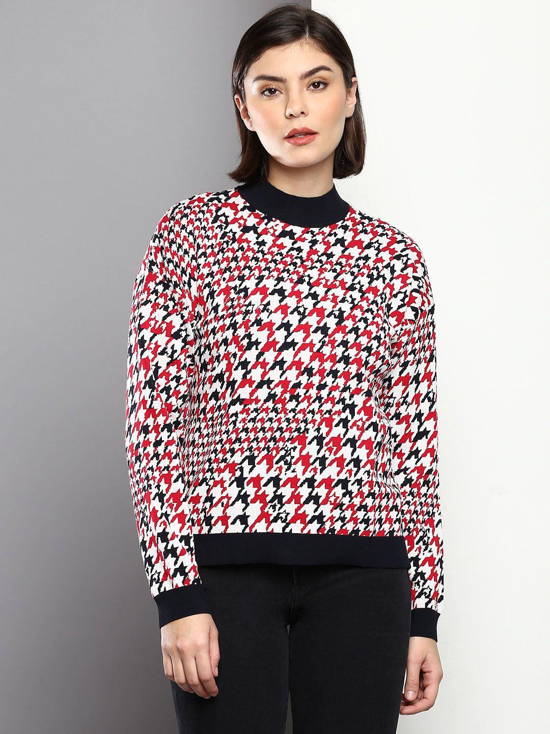 tommy hilfiger women quirky printed pullover