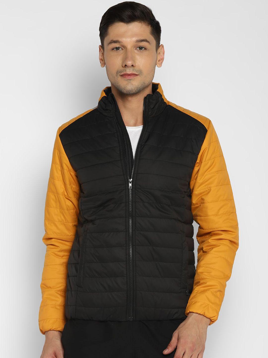 furo by red chief men black lightweight quilted jacket