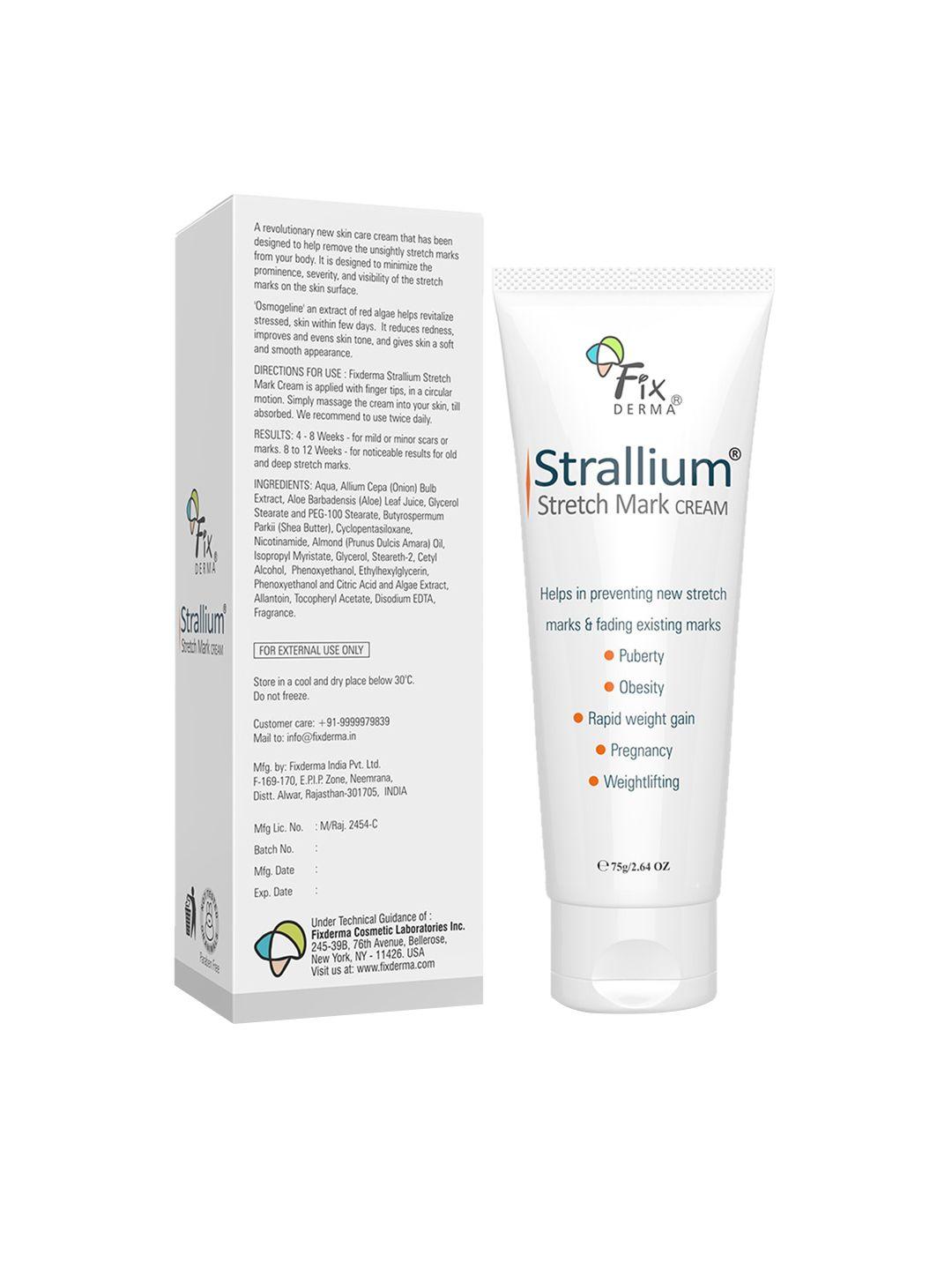 fixderma strallium stretch mark cream 75g