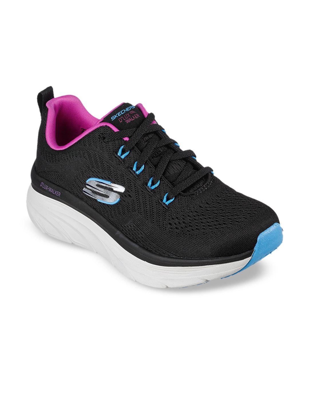 skechers women black sneakers