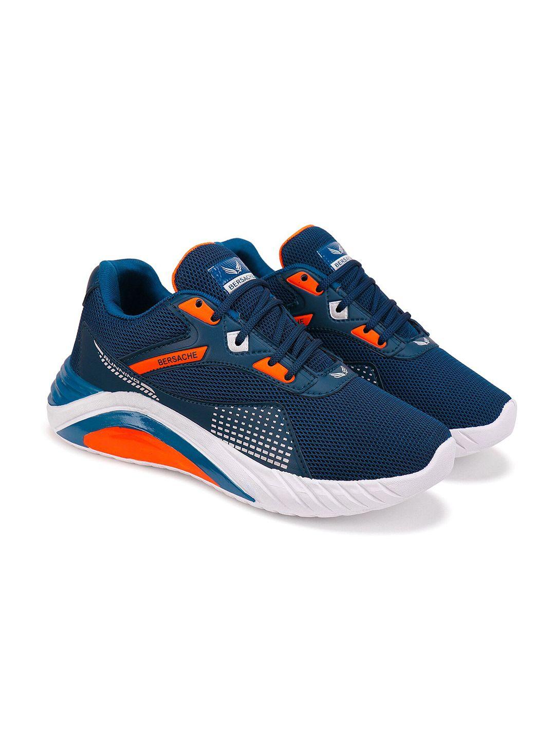 bersache men blue running shoes