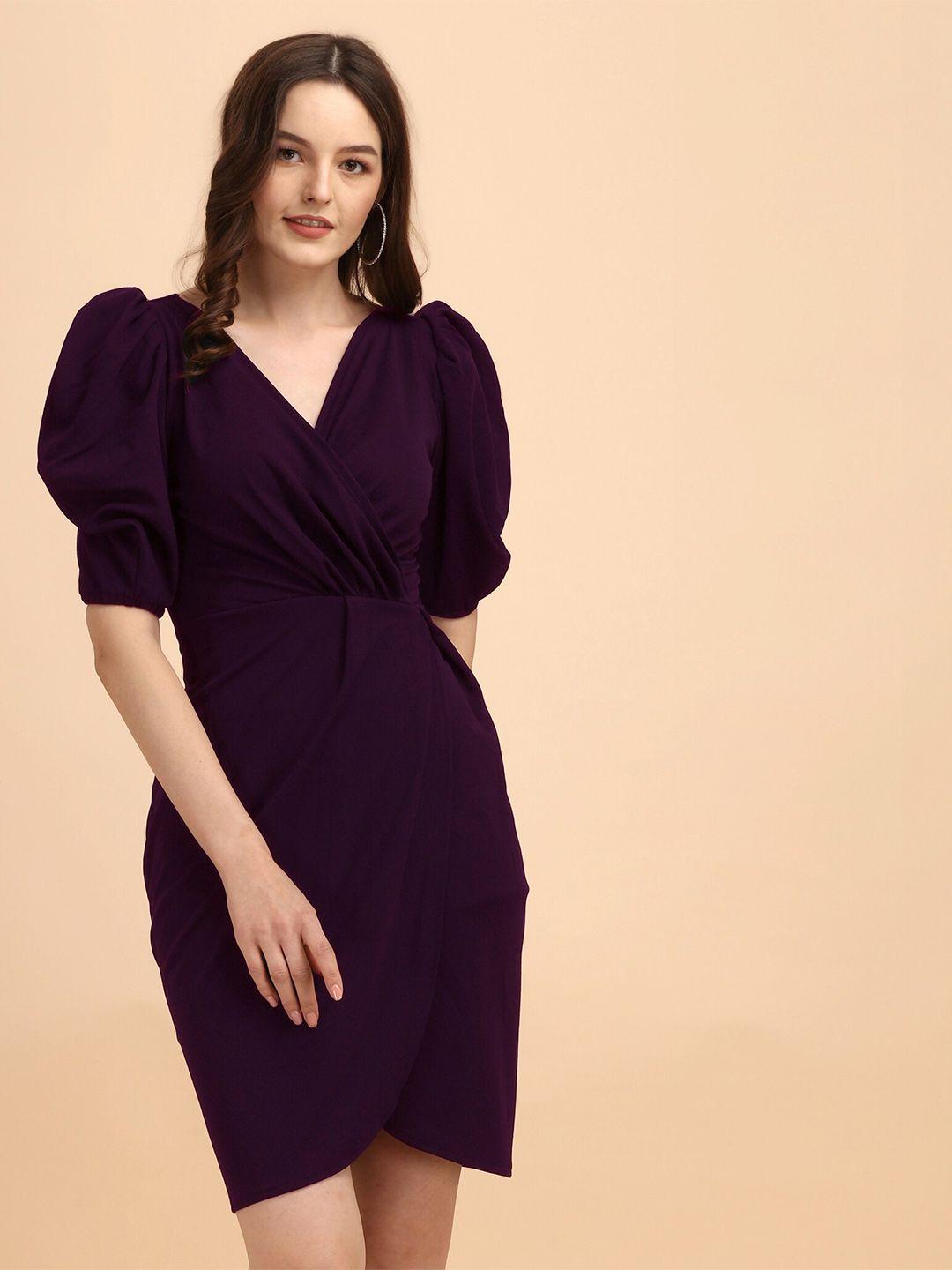 sheetal associates purple dress