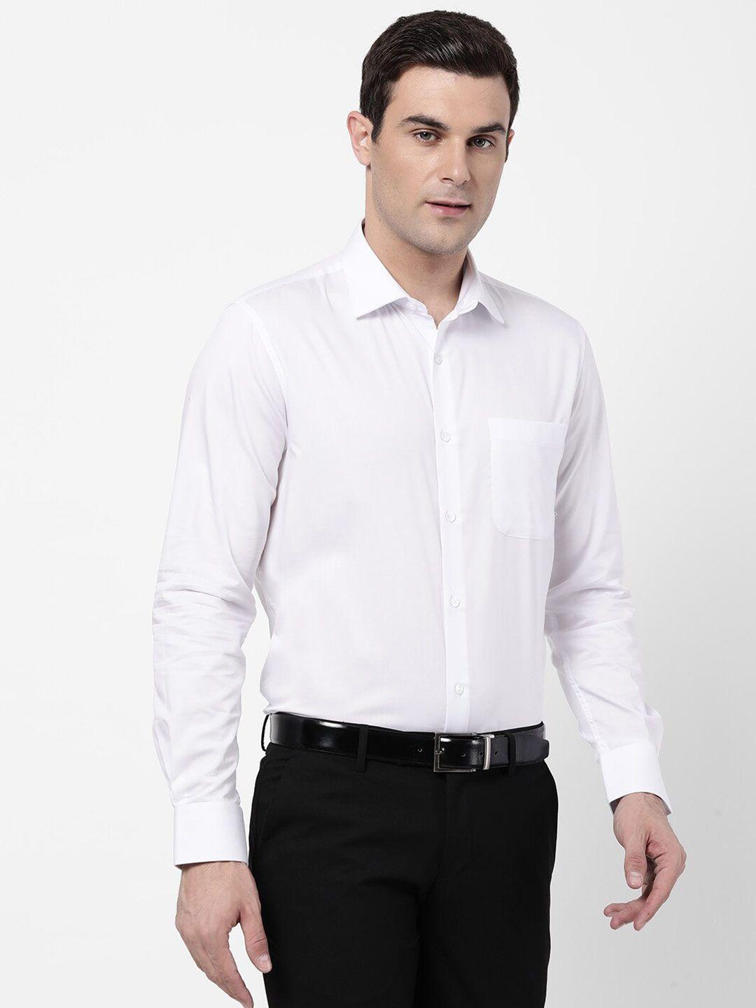 ad by arvind men white casual shirt