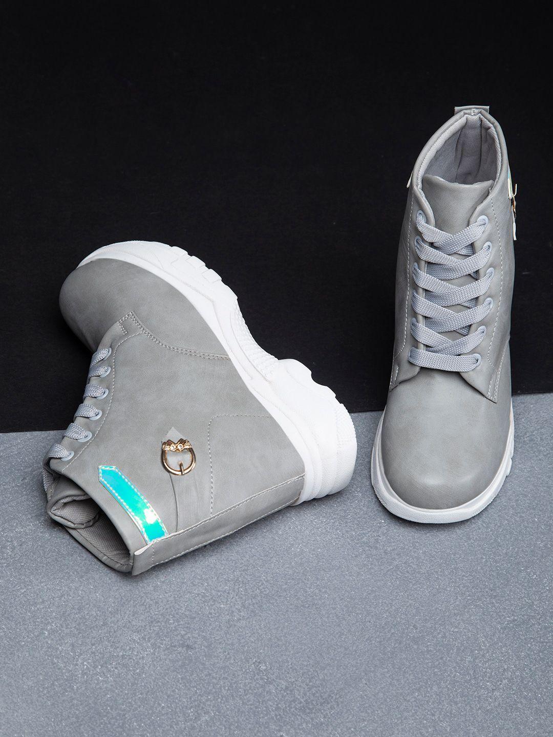 sneakers villa women grey sneakers