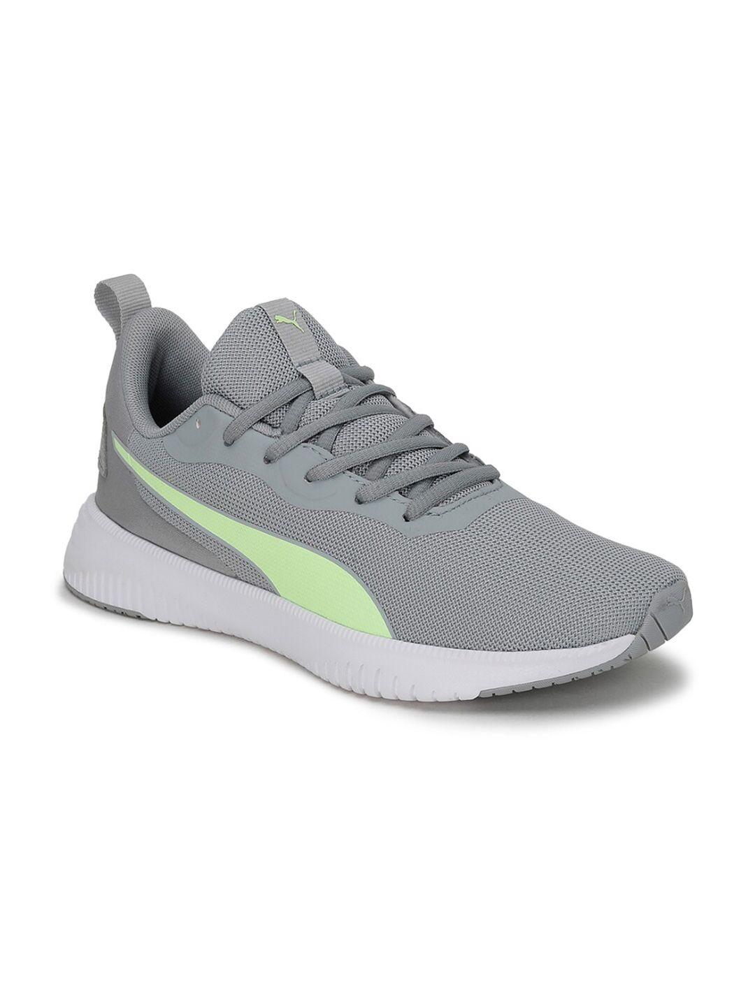 puma unisex grey flyer flex running shoes