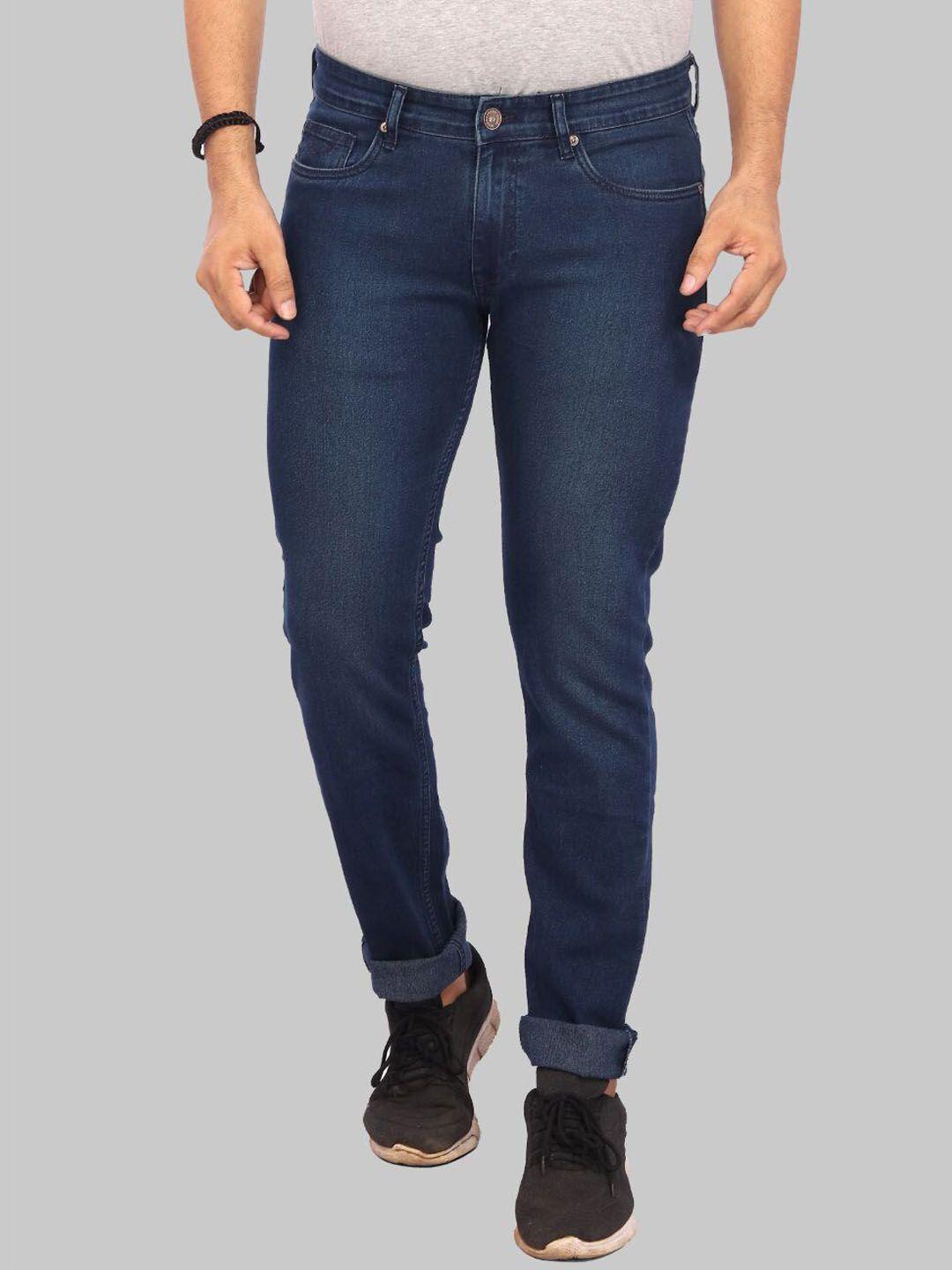 rocking swamy men blue slim fit stretchable jeans