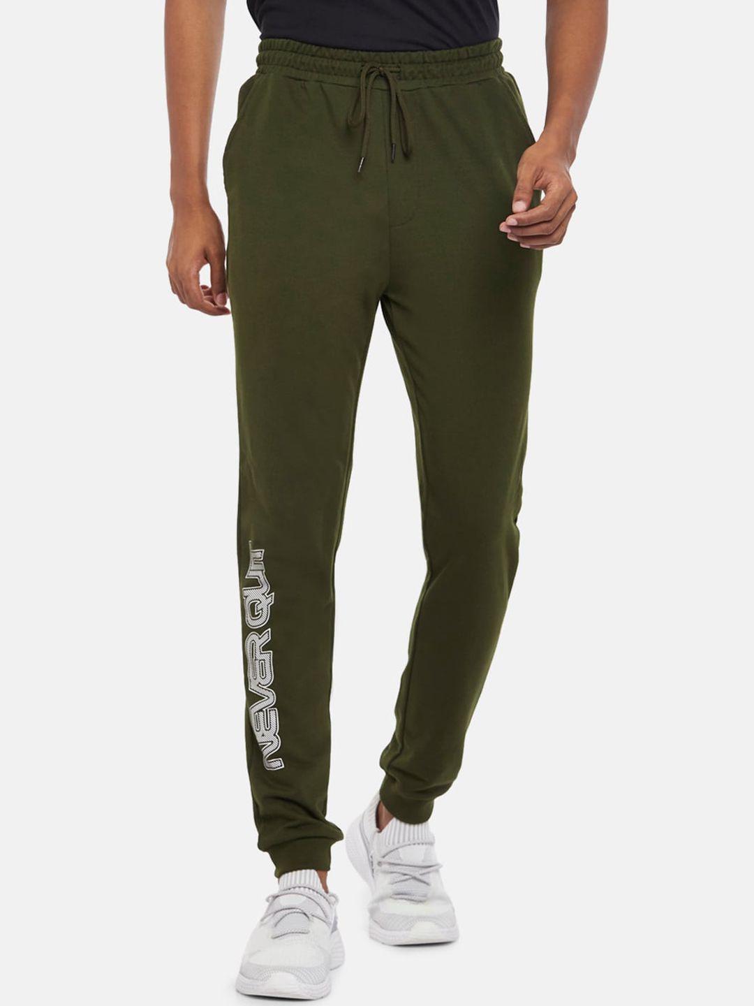 ajile by pantaloons men olive track pants